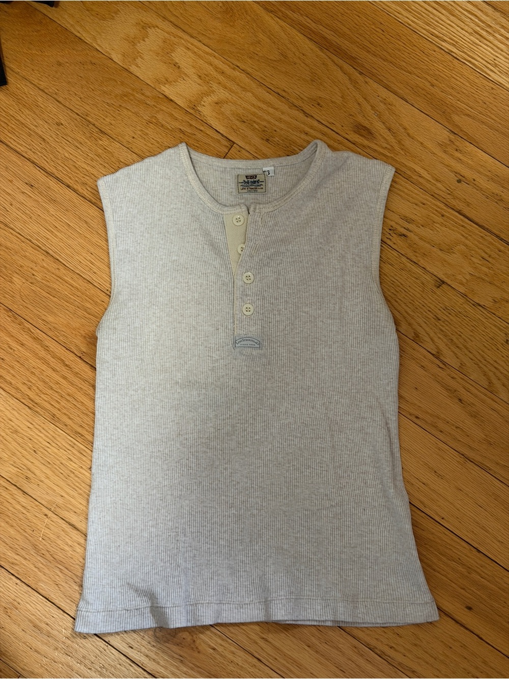Levi's Henley Ribbed Tank